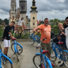 Cycling interview with the co-founder of the Blue Bike, most recognizable bikes in Zagreb, Croatia