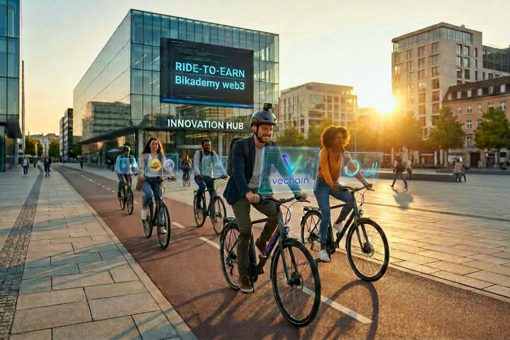 Bikademy Goes Global with Blockchain: Partnership with VeChain