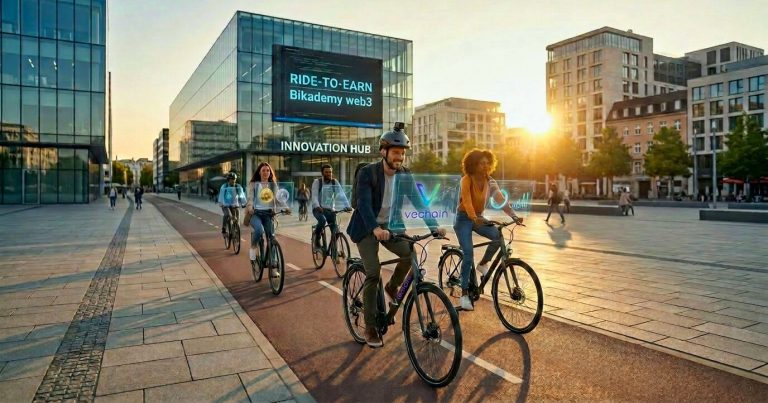 Home 6 Bikademy Blockchain Vechain Cover