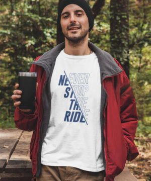 Bikademy T-Shirt Never Stop The Ride (M/F)
