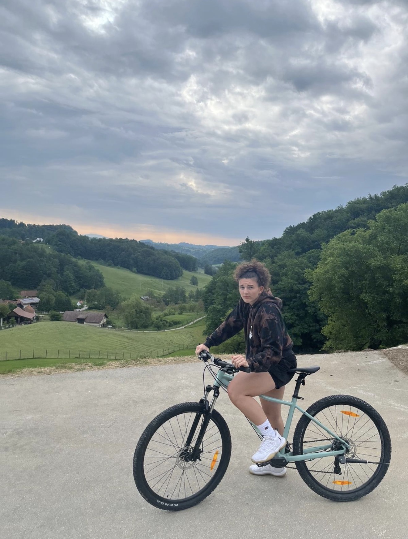 Mihaela Lazic Basketball Bicycle 3