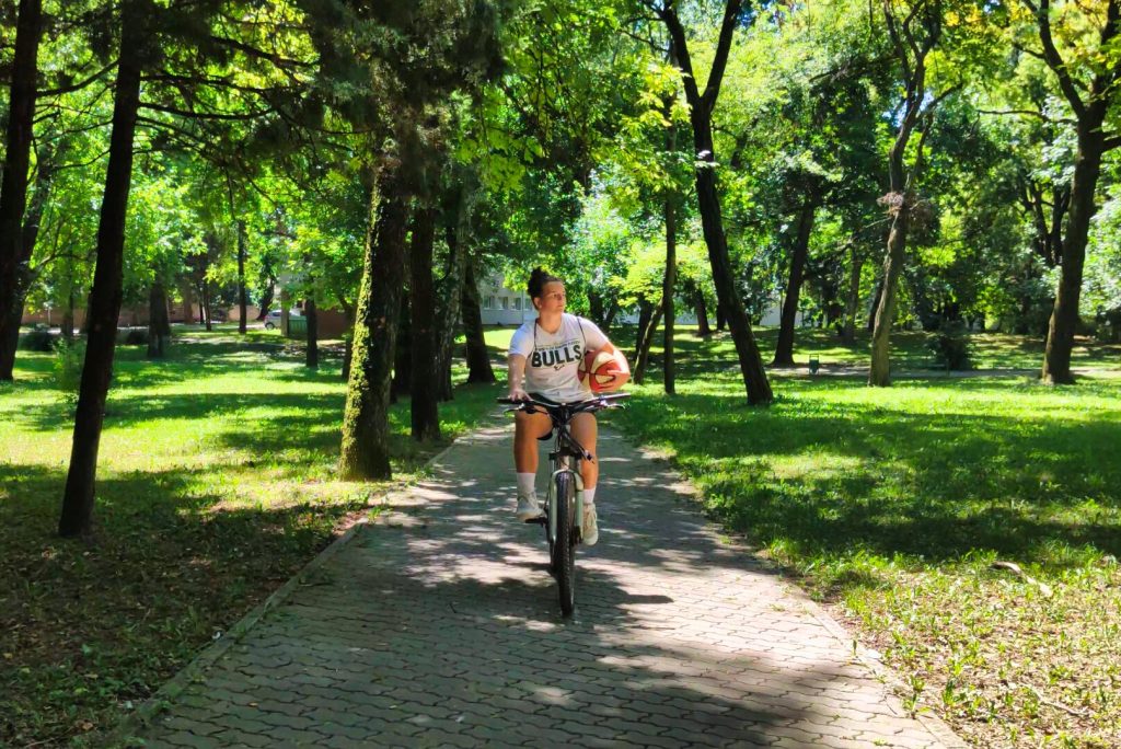 Mihaela Lazic: Basketball, Bicycle & Balance